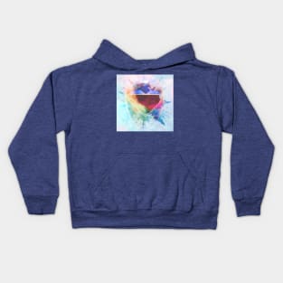 ZEO RANGER III BLUE IS THE GOAT PRZ Kids Hoodie